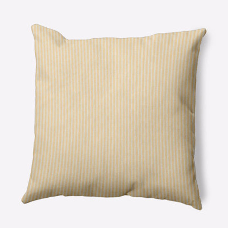 Michael Penny Ticking Square Pillow Cover  Insert