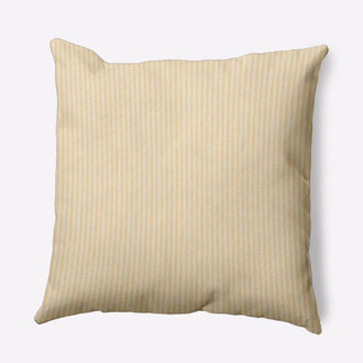 Michael Penny Ticking Square Pillow Cover  Insert