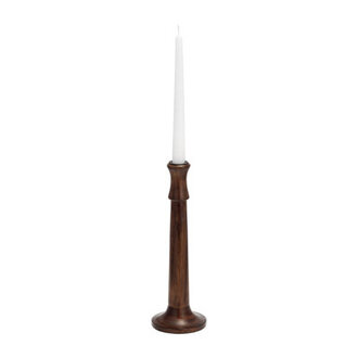 Zeppelin Solid Wood Tabletop Candlestick