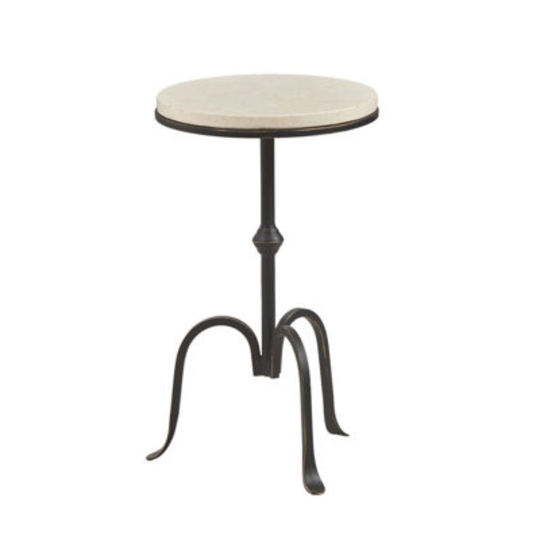 Gaberial Genuine Marble Top End Table