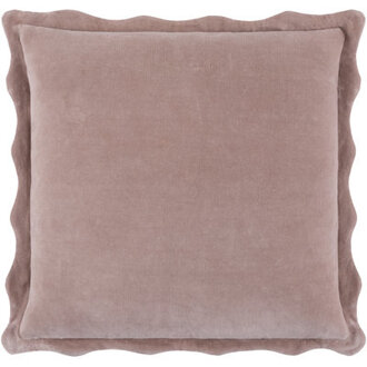 Collier Scalloped Edges Throw Pillow