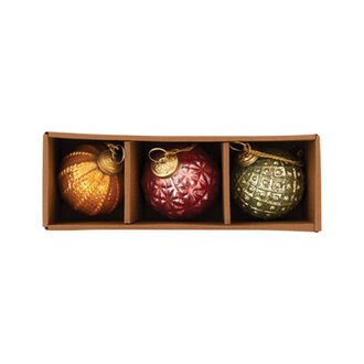 3 Piece Ball Ornament Set