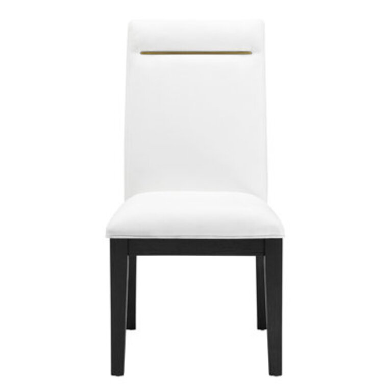Donny 18 H Upholstered Acacia Side Chair