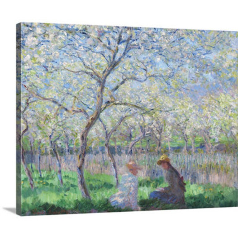 Springtime 1886 by Claude Monet - Painting Print