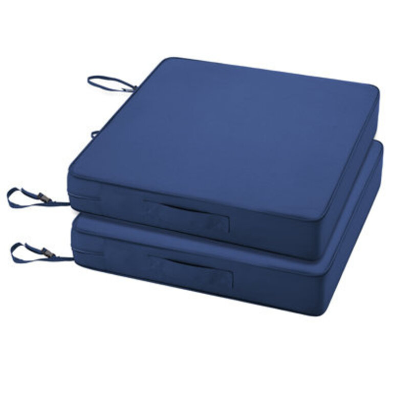 2 - Piece Outdoor Chair Seat Cushion