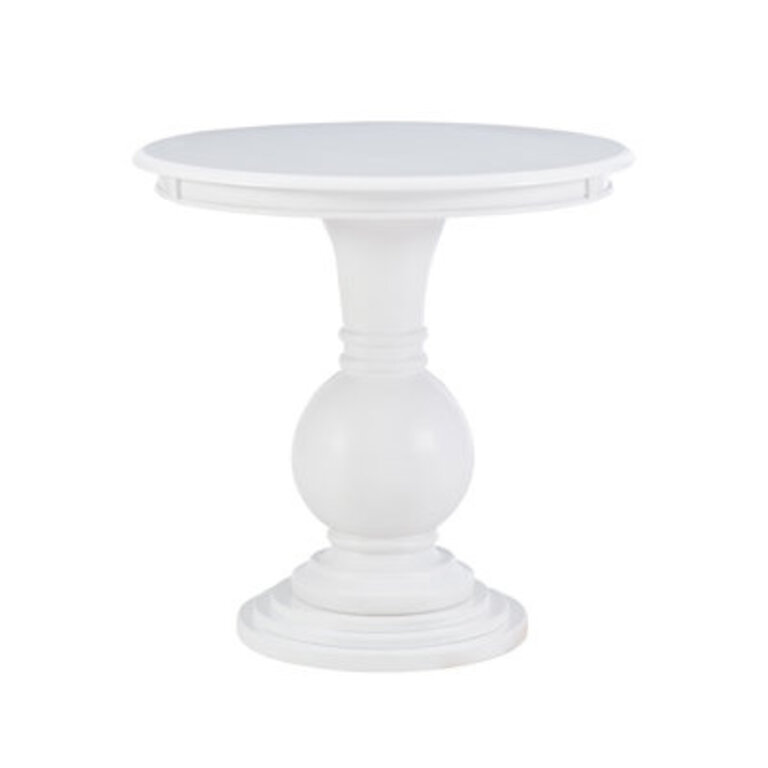 Knight Round Pedestal End Table