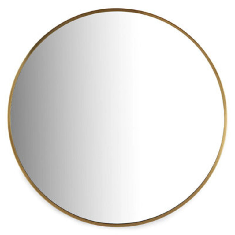 Sabine Metal Round Wall Mirror
