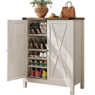 Versus 20 Pair Shoe Storage Cabinet
