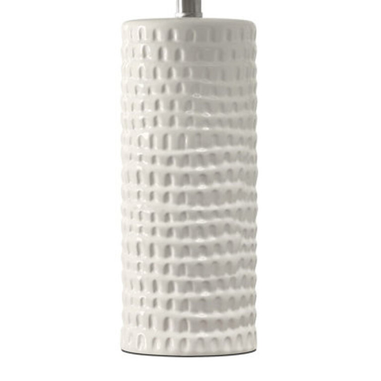 Anazagene 24Modern Ceramic Table Lamp Set Suitable For Living Room Bedroom Office