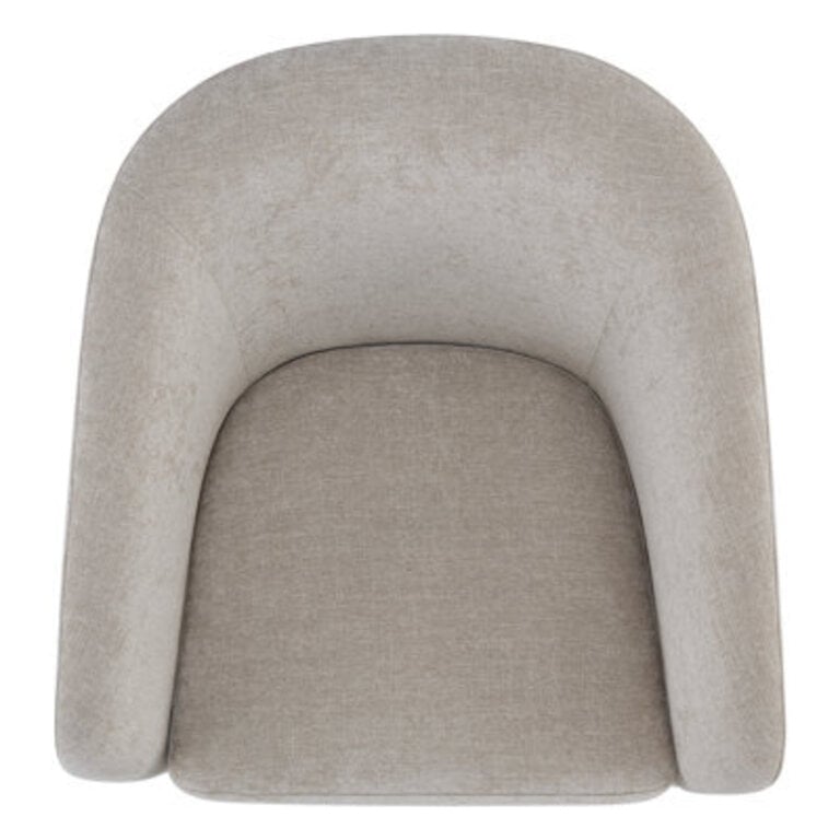 Bennett Upholstered Swivel Barrel Chair