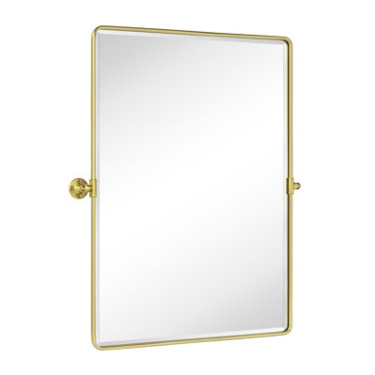 Woodvale Metal Framed Wall Mounted Bathroom  Vanity Mirror
