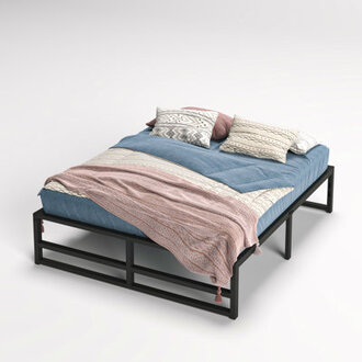 Aula 14 Metal Platform Bed