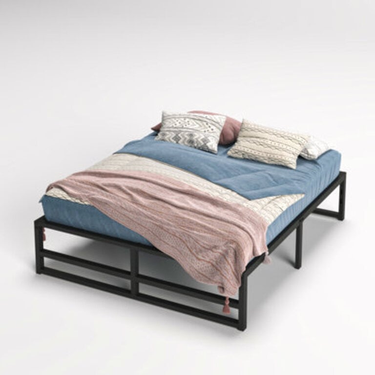 Aula 14 Metal Platform Bed