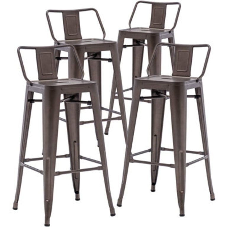 Devan Counter Stool with Metal Frame