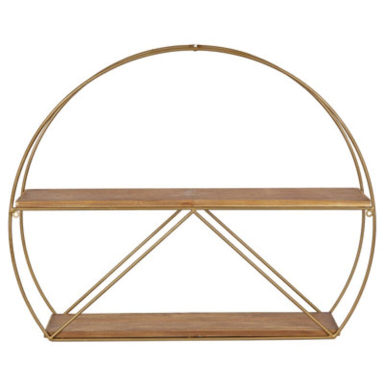 Avenell 2 Piece Circle Metal Accent Shelf