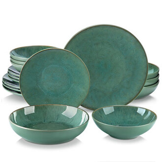Karst Piece Stoneware Dinnerware Set - Service for 4