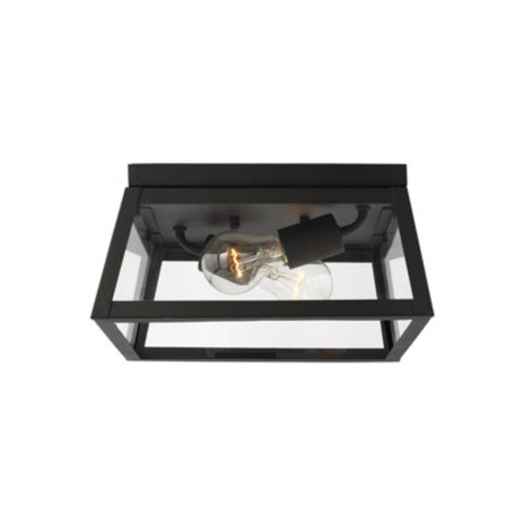 2 - Bulb Outdoor Flush Mount