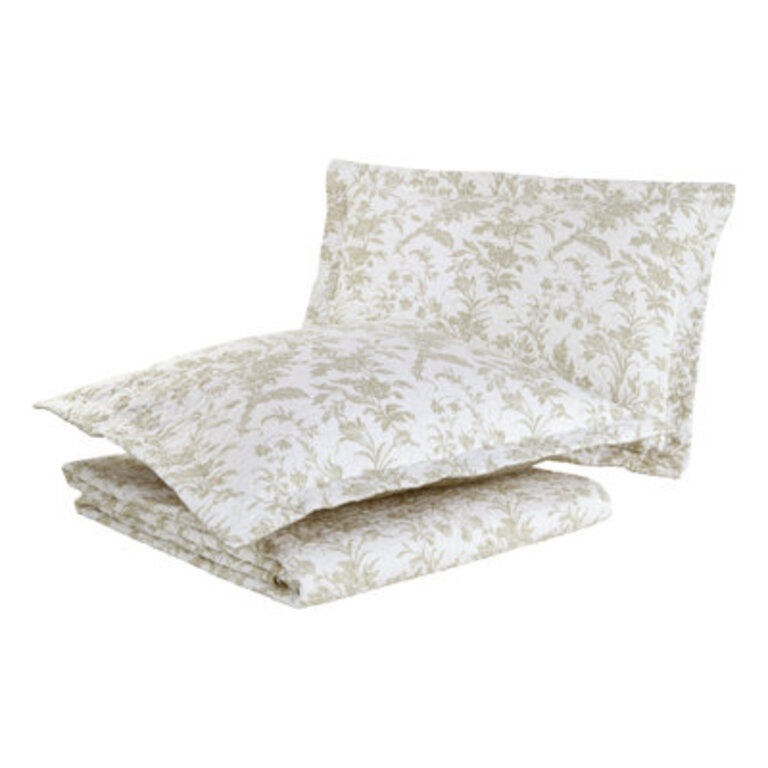 Laura Ashley Amberley Reversible Cotton Quilt Set