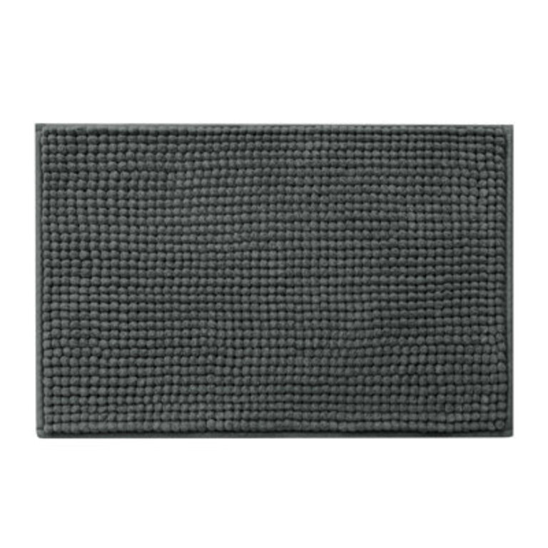 Azriah Luxury Chenille Super Soft Absorbent Polyester Rectangle Non-Slip Bath Rug