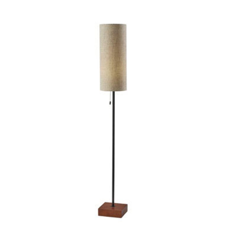 Henleaze 62 Black Traditional Floor Lamp