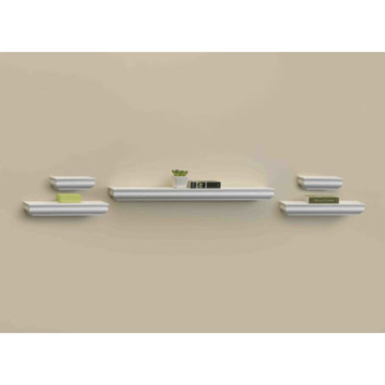Melannco 5-Pc Floating Wall Shelves