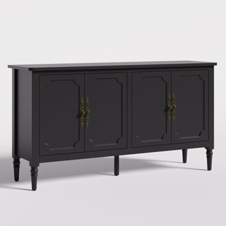 Collynns 58 W Sideboard Cabinet with Adjustable Shelves and 4 Doors