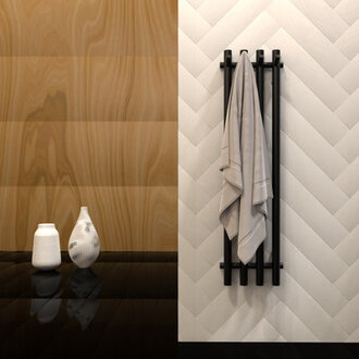 Electric Towel Warmer for Bathroom Heated Towel Rack With Timer