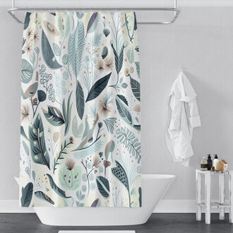 Herricks Floral Shower Curtain