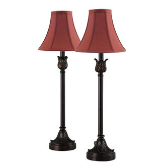 Esquer Brenda Buffet Lamp Set