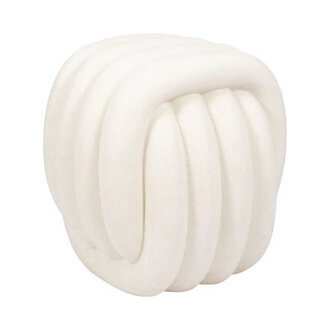 Stylish Upholstered Backless Stool for Home Decor  Decorative Accent Stool for Living Room and Vanity  Perfect Foot Stool for Bedroom  18 White