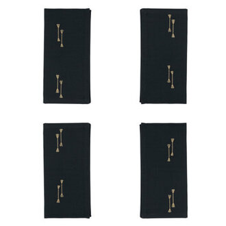 Set of 4 Cotton Napkins