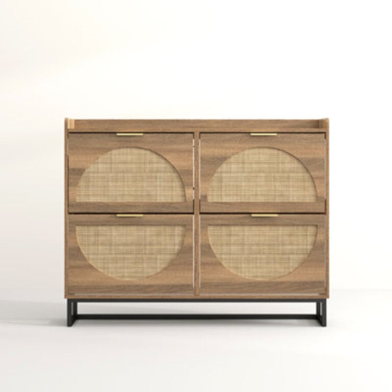 24 Pair Shoe Storage Cabinet