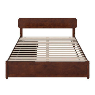 Ause Solid Wood Platform Storage Bed