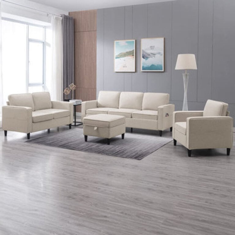 Raylina 4 - Piece Living Room Set