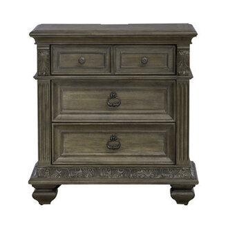 Areford Avera 3 Drawer Bedside Chest