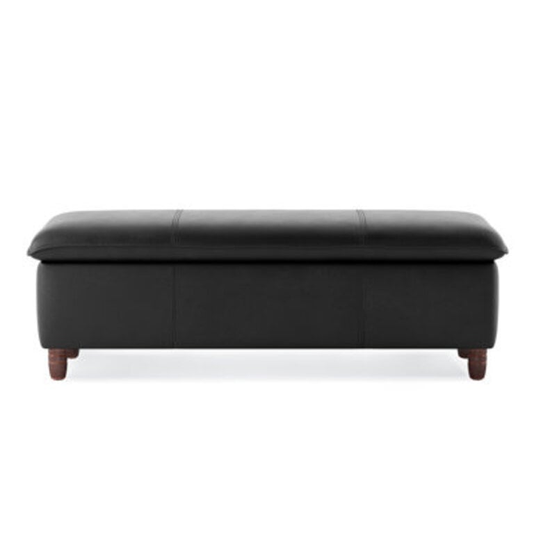 Breeanna Faux Leather Upholstered Storage Bench