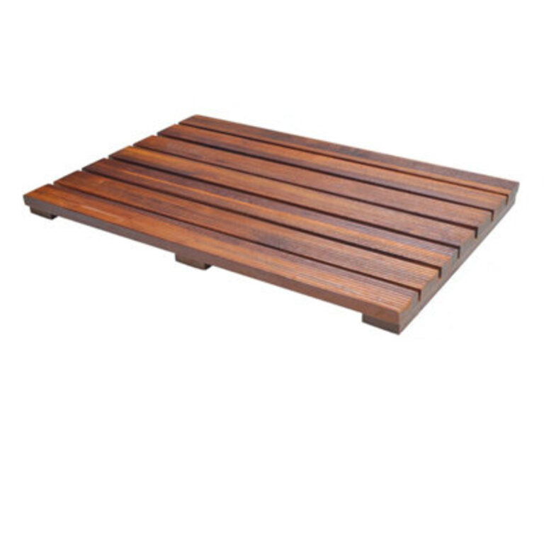 Petties Bathroom Anti-Slip Teak Wood Mat
