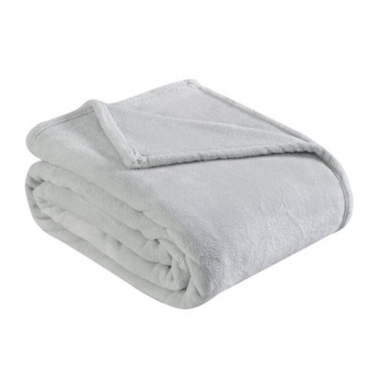 Eddie Bauer Solid Ultra Soft Plush Reversible Blanket