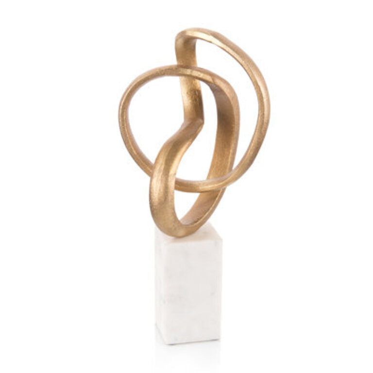 Intertwined Abstract Figurines  Sculptures