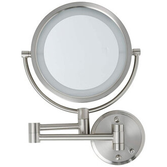 Ayeshah 85 Lighted Wall Mount Magnified Makeup Mirror Direct Wire