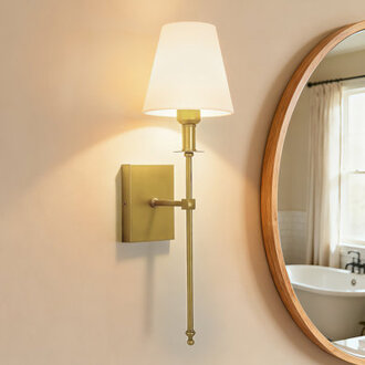 1 - Light Iron Hardwired Wallchiere