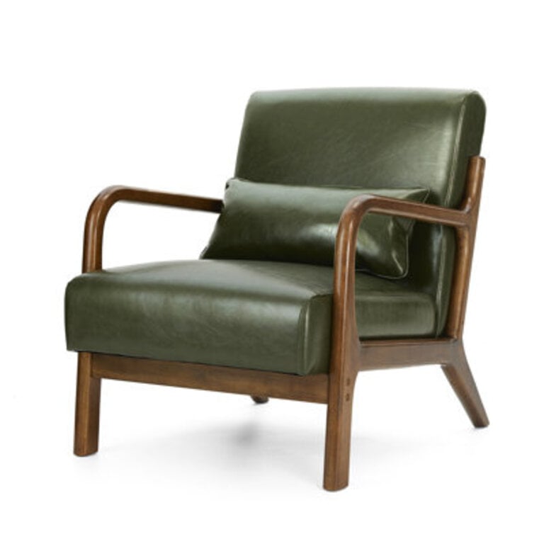 Bradley Faux Leather Armchair