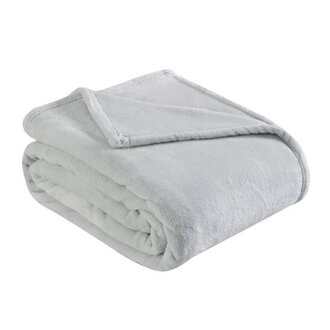 Eddie Bauer Solid Ultra Soft Plush Reversible Blanket