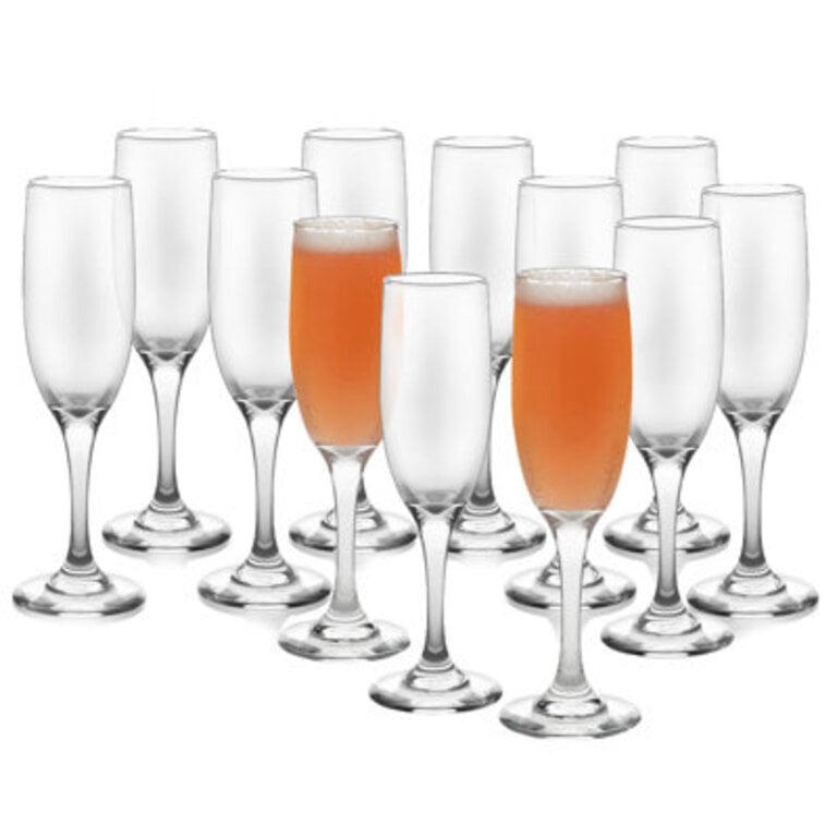 Libbey Catawba Flute Glasses