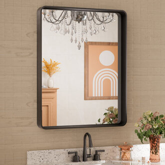 Tyro Bathroom Decorative Home Decor Corner Hangs Bathroom Mirror