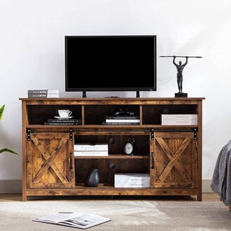 Herley Unfinished TV Stand for TVs up to 65