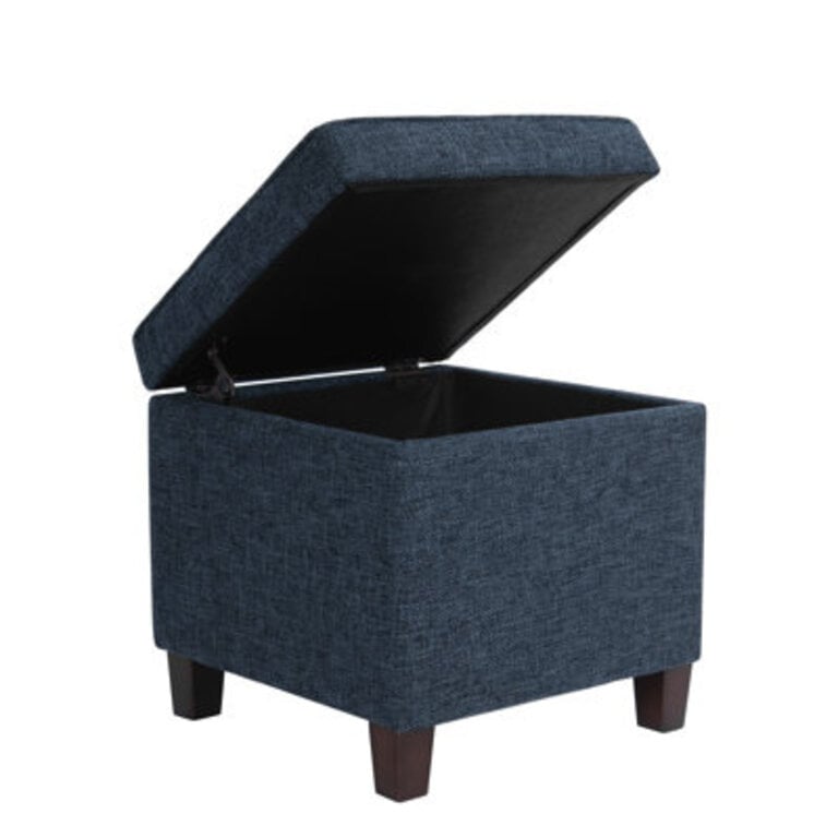 175 Wide Tufted Square Storage Ottoman