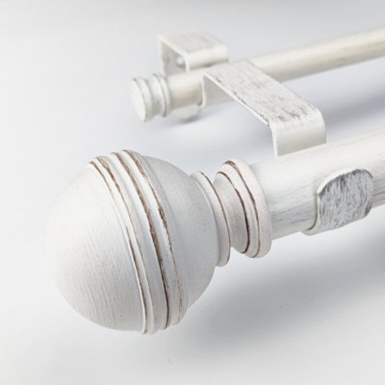 Bernise Iron Adjustable Double Curtain Rod