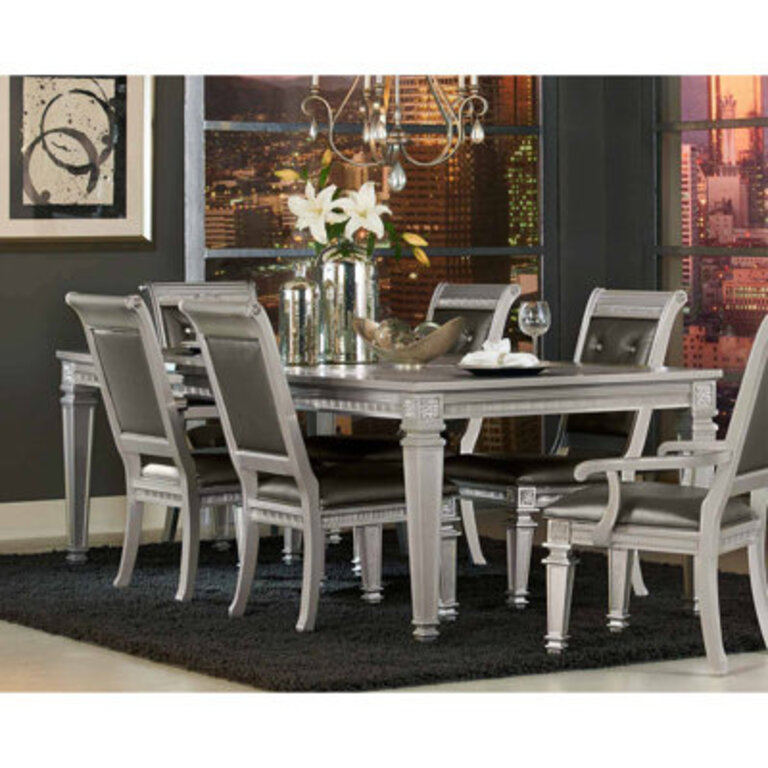 Mandale Extendable Solid Wood Dining Table