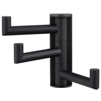 Wall Mounted Stainless Steel Triple Swivel  Towel Hook